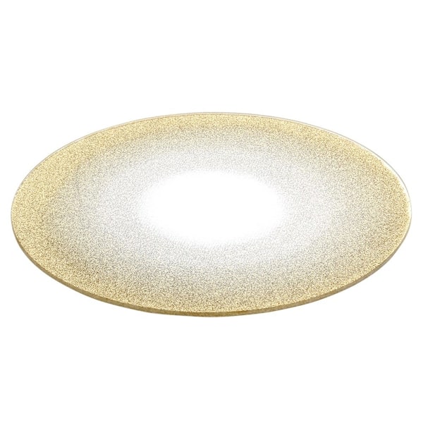 Stander til dekorative lyskompositioner, spejlglas, glitter, 20 cm
