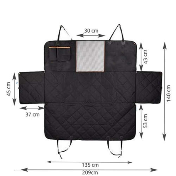 Auton suoja - koiran matto MP5403