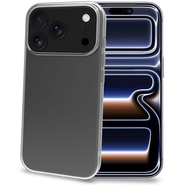Gennemsigtigt TPU-cover til iPhone 18/17 Pro