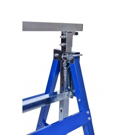 Justerbart værkstedsstativ, 130 cm, sæt med 2