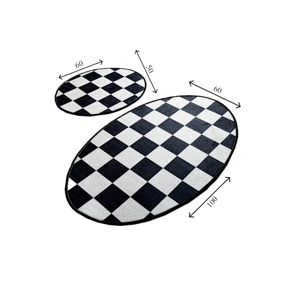 Bathmat Set (2 kpl) Dama Djt