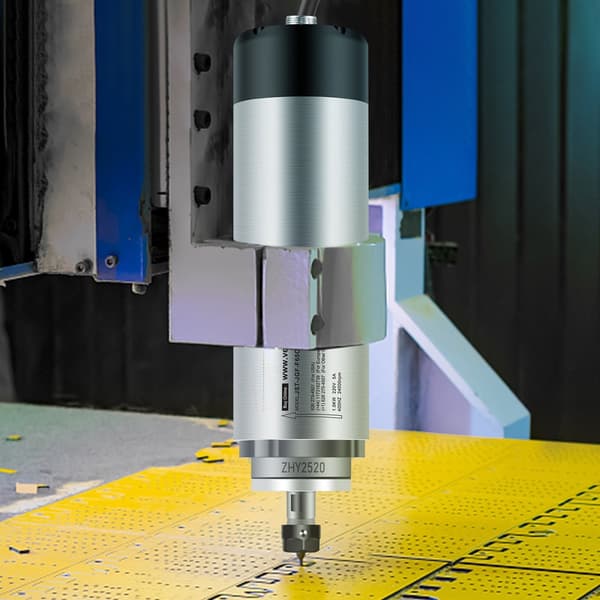 CNC-spindelmotor 1,5 kW 220V luftkyld, 65 mm