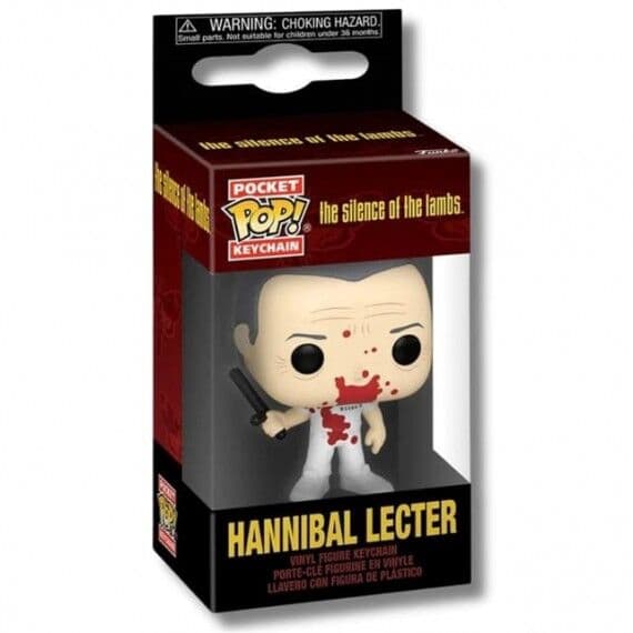 POP-nyckelring i fickformat: Lammens tystnad Hannibal Lecter