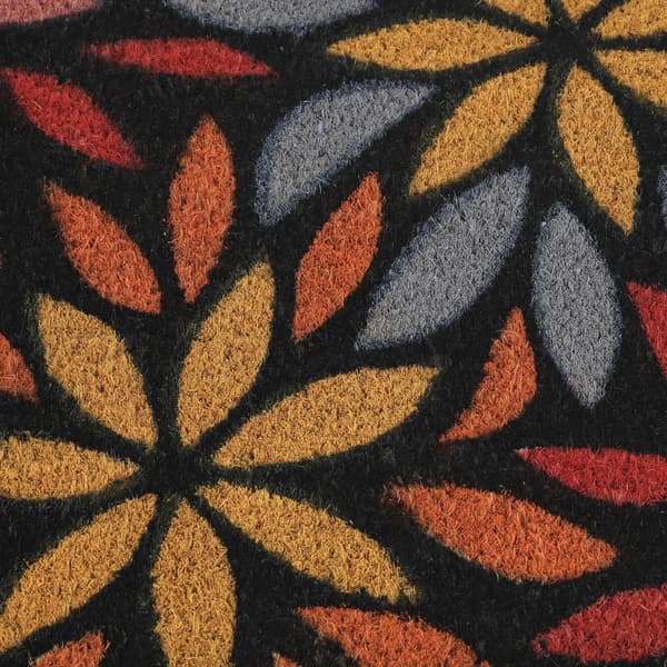 Dörrmatta kokosfiberblommor