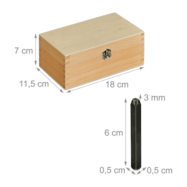 Bogstavsæt 3 mm