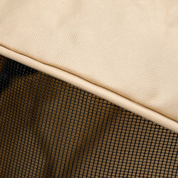 Hundvagn Hundvagn Med Hopfällbar Funktion Djurvagn För Små Hundar Och Katter Djurvagn Cat Buggy Oxford Khaki 67 X 45 X 96 Cm