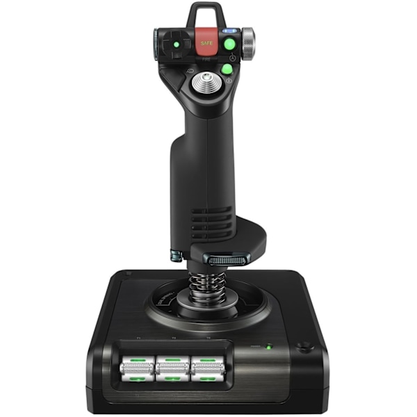 Logitech Saitek X52 Pro Flight Control System - greb-controller & gashåndtag, PC