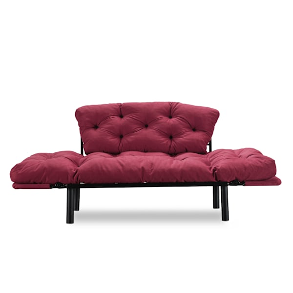 2-sæders sovesofa Nitta - rødbrun