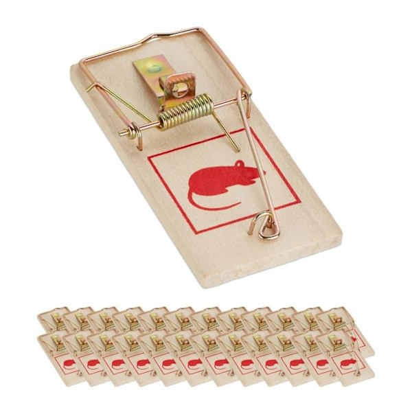 Mousetrap Träset om 25 st