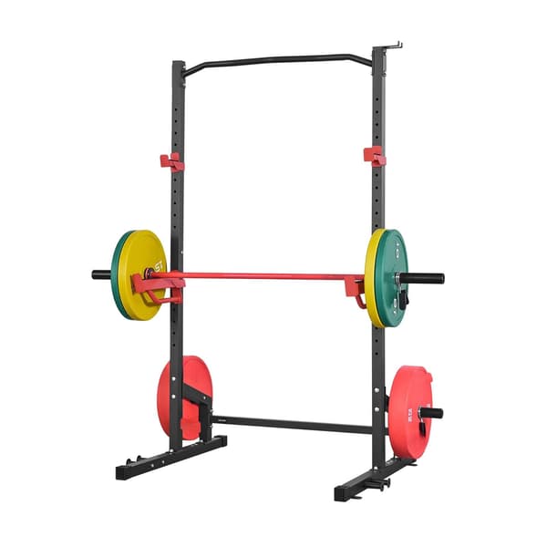 Power Cage Squat Rack med pull-up-stång, 450 kg; Justerbara J-krokar