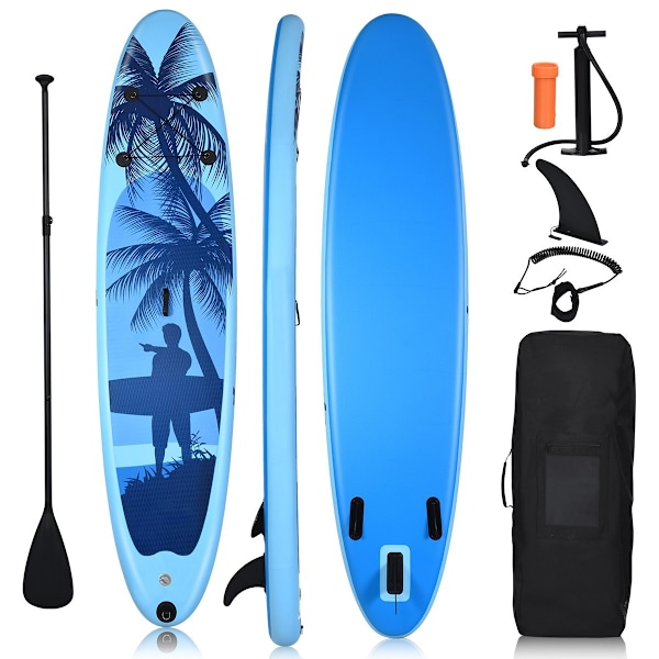 SUP Board Uppblåsbar Stand up Board Paddle Board Blue-M