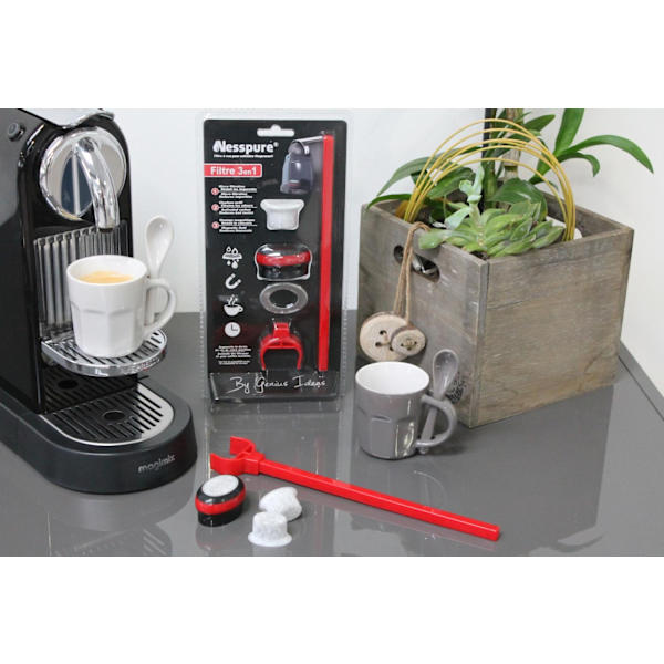 Geniale ideer Nesspure 3-i-1-filter til kaffemaskiner