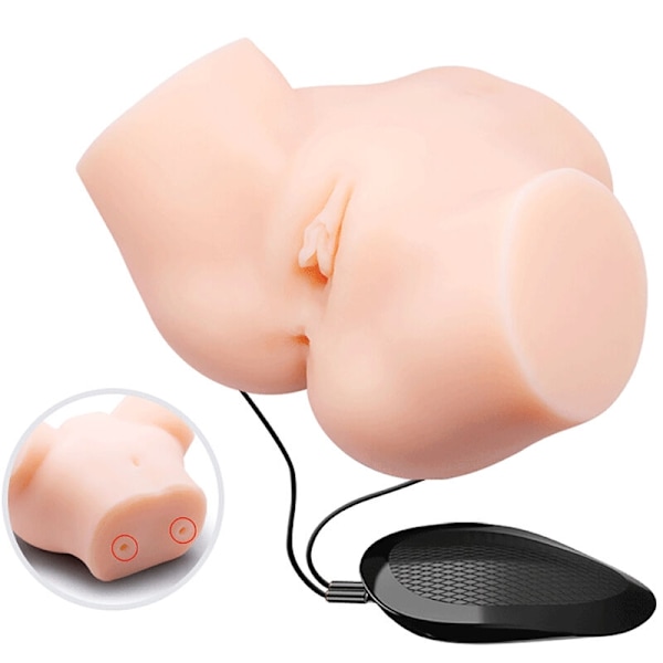 Crazy Bull - Realistisk vagina och anus Samantha Vibrator
