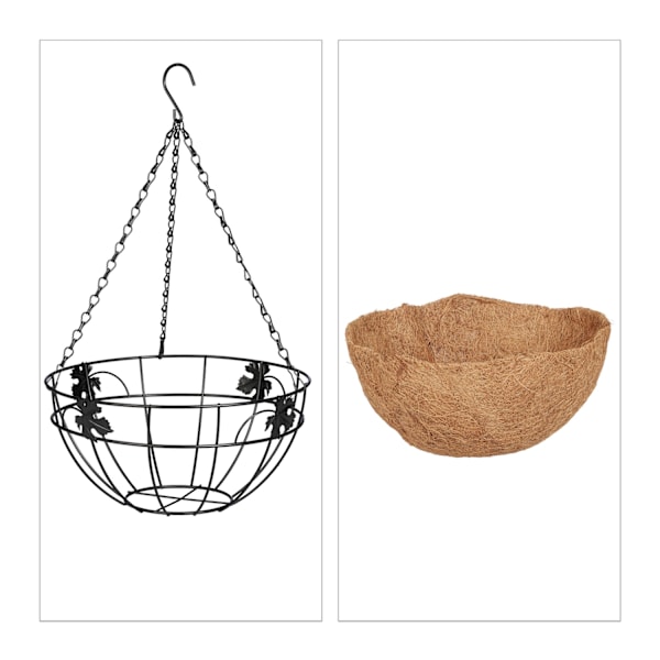 Grapevine Set med 3 kokosnöt