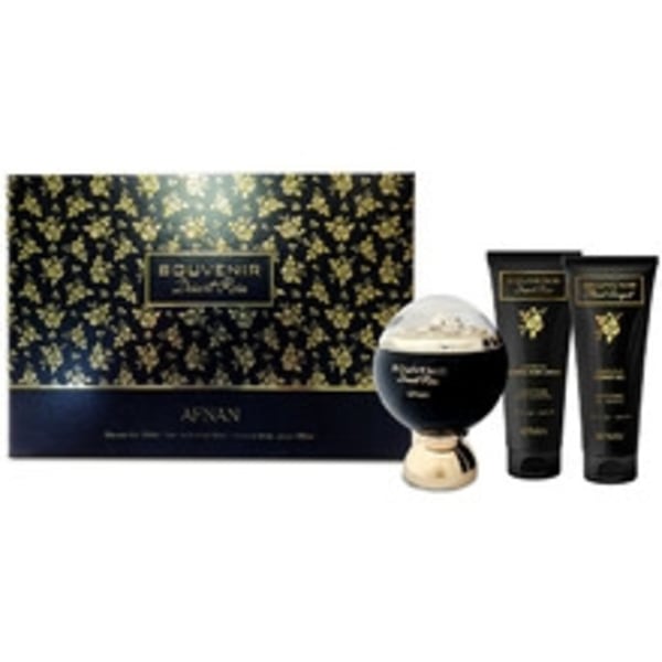 Afnan - Souvenir Desert Rose Dárková sada EDP 100 ml, sprchový gel 100 ml a tělové mléko 100 ml 100ml