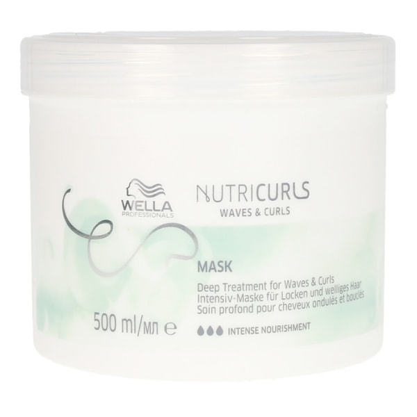 Wella Nutricurls Mask Anti Frizz Mask 500ml