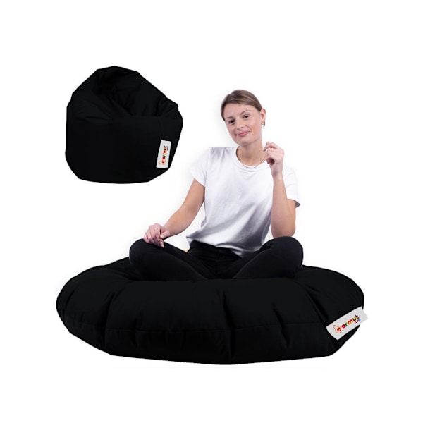 Garden Bean Bag Iyzi 100 Cushion Puf - Sort