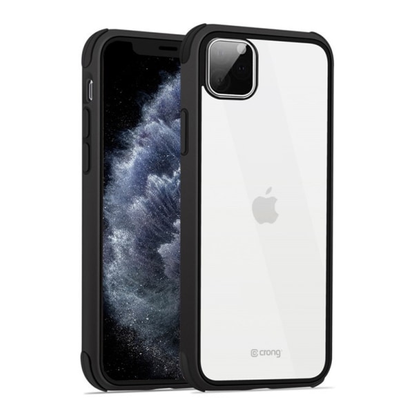 Crong Trace Clear Cover - Hybrid beskyttelsescover til iPhone 11