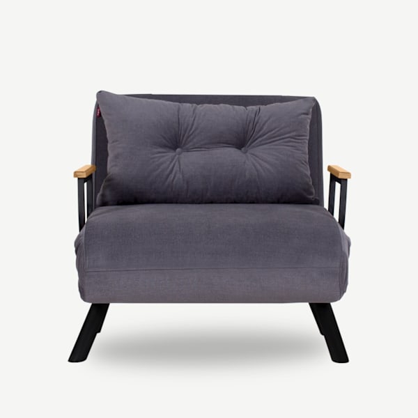 1-sædet sovesofa Sando Single - Grå