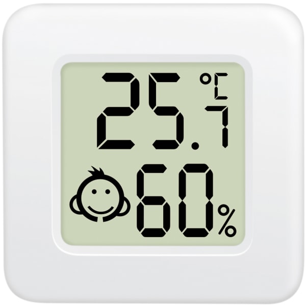 Digitalt minitermometer/hygrometer 3-pak