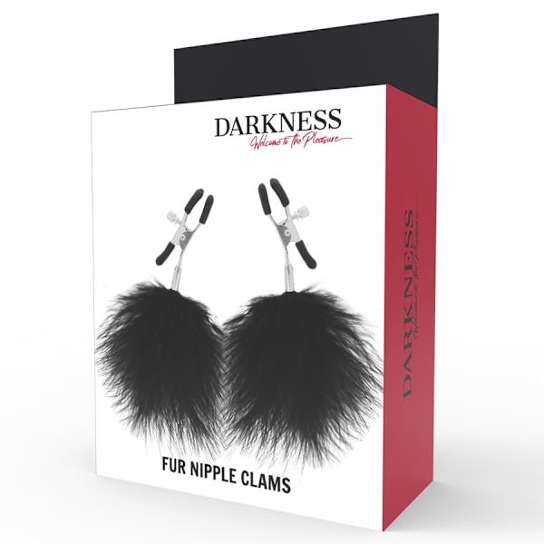 Darkness - Pom-Pom Nippelklämmor 2