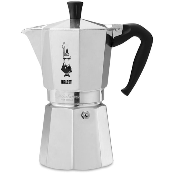 Bialetti Moka Express - nøddepande, 9 kopper