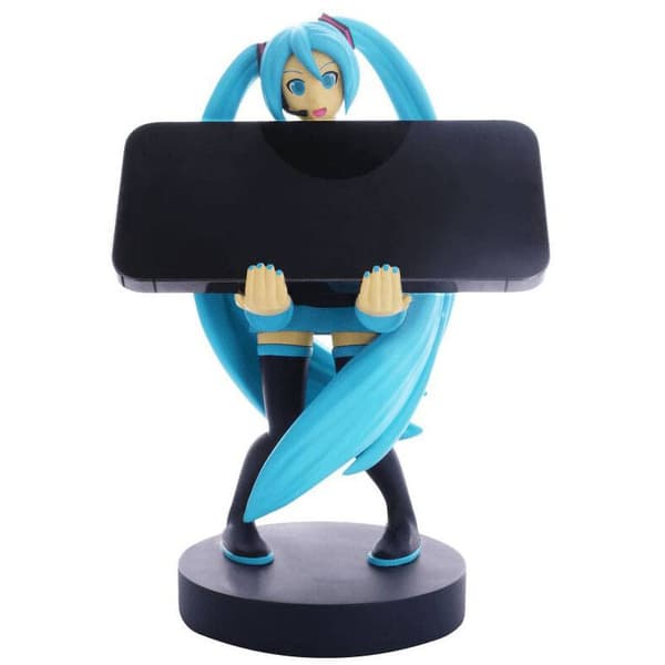Hatsune Miku figurspændebeslag, 21 cm displaystativ