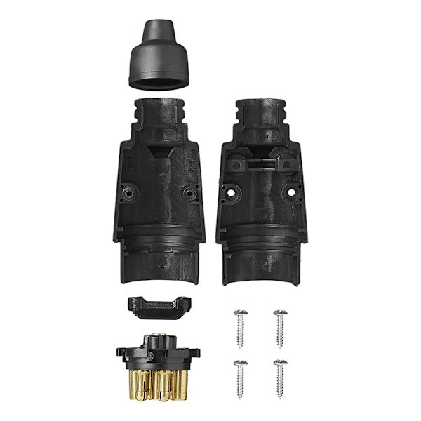 Pistoke 7-napainen PVC
