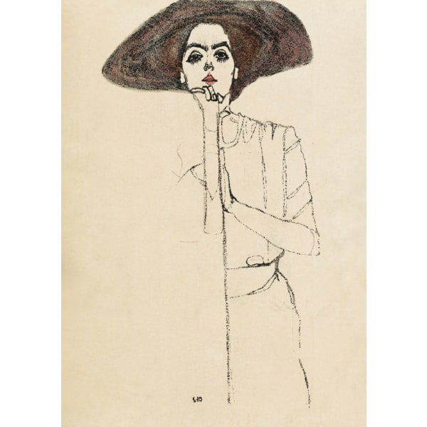 Portrait Of A Woman 1910 - 30x40 cm