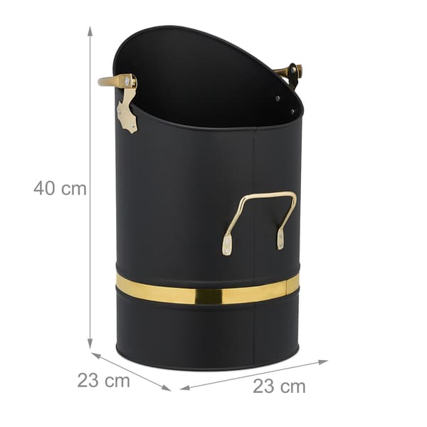 Coal Scuttle 12L – Jernspand til pejs og grill
