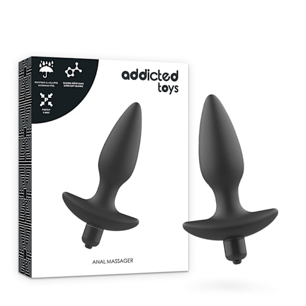 Addicted Toys - Hierontapistoke Anal, jossa värinä musta