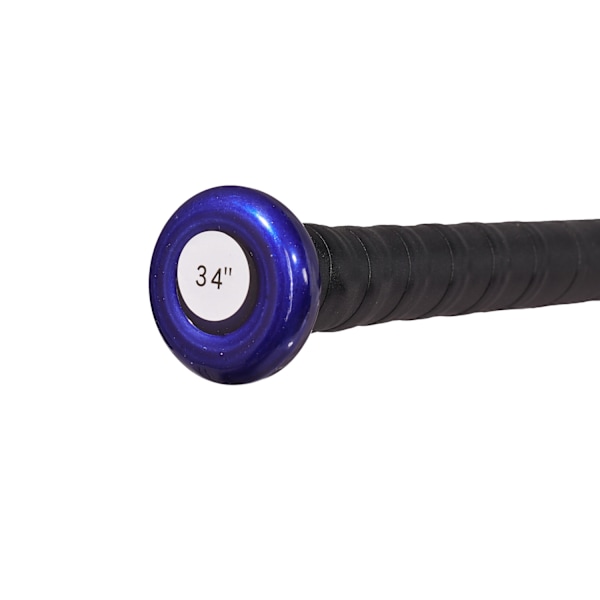 Blåt baseballbat i aluminium