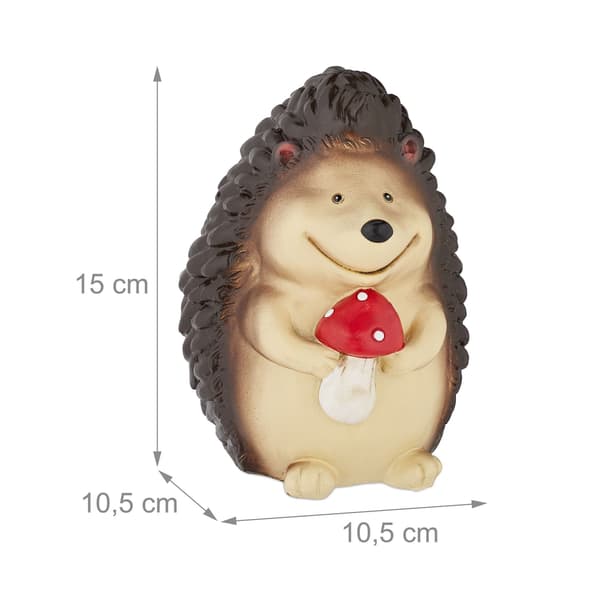 Igelkottsträdgårdsfigur