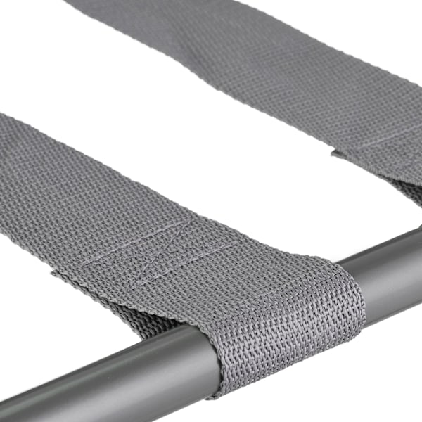 Vikbart kappsäcksställ i metall