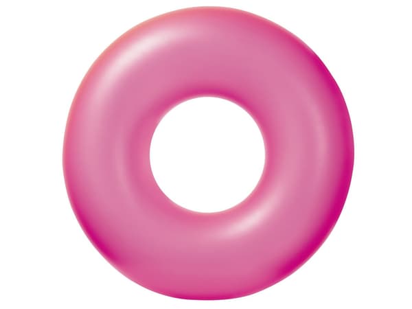 Neon simring, diameter 91 cm - 3 färger INTEX 59262 gul