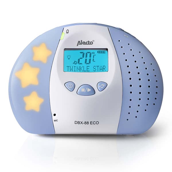 DECT babyalarm med display, øko-tilstand, natlys