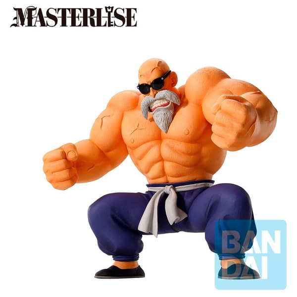 Dragon Ball Master Roshi træningsfigur, 21 cm samleobjekt