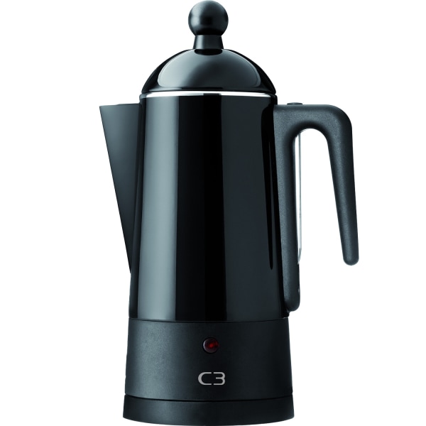 Perkolator Design Sort stål 10kp