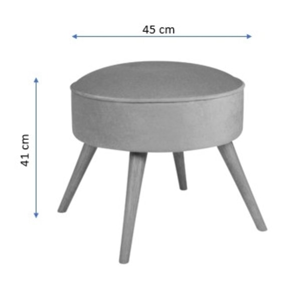 Pouffe Boyce - Peanut Green