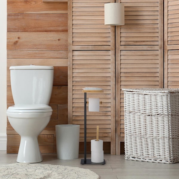 WC-paperiteline hyllyllä