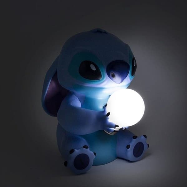 Stitch Bulb Lampe, 16 cm, ideel til børneværelser