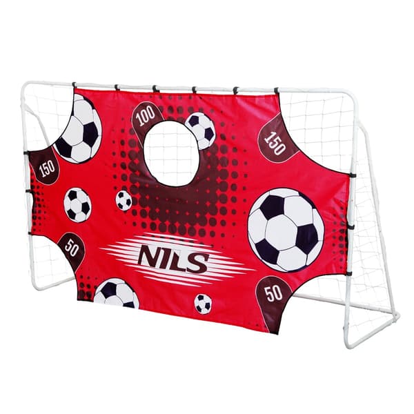 2-i-1 fodboldmål med net- og målpanel
