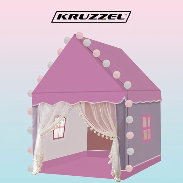 Børnetelt - pink Kruzzel 22653