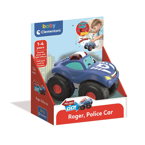 Stunthjul Police Pullback Car