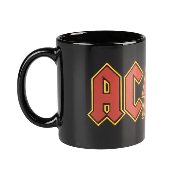 AC/DC krus 350ml, keramisk kaffekop til fans