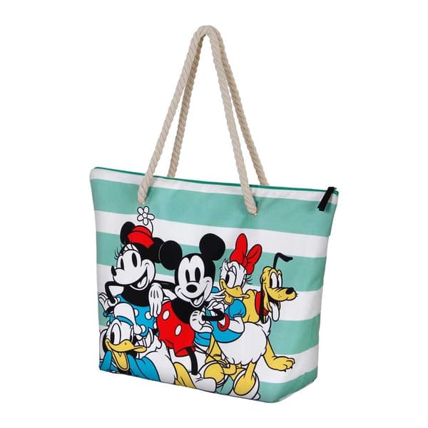 Mickey Mouse strandtaske til børn, holdbar og rummelig