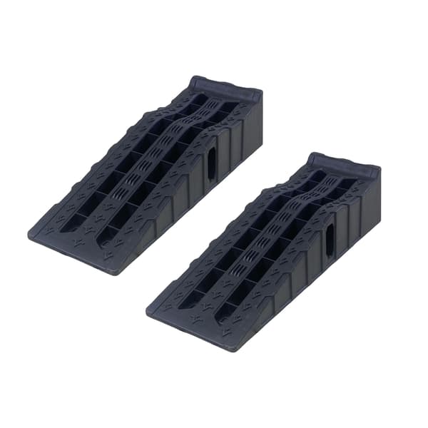 Bilramper med däckurtag, set om 2, 1.5 ton per ramp, totalt 3.0 ton