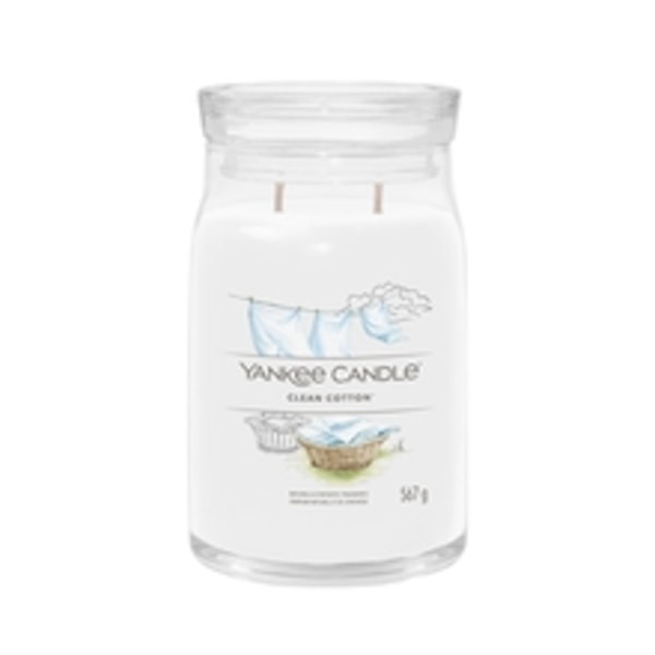 Yankee Candle - Clean Cotton Signature Candle ( čistá bavlna ) - Vonná svíčka 567.0g