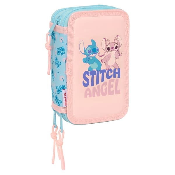 Disney Stitch Ohana kolmoiskynäkotelo 37 osaa
