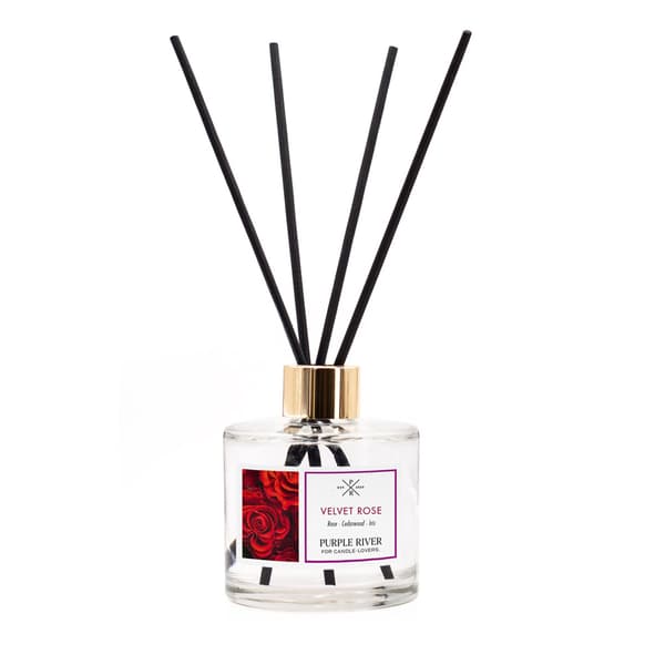 Rørdiffuser 100ml Glas – Langtidsholdbar Duft